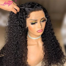 13x4 Lace Frontal Wig Kinky Curly Closure Wig 30 Inch Deep Curly Lace Front Human Hair Wigs For Women Brazilian Human Hair Wig