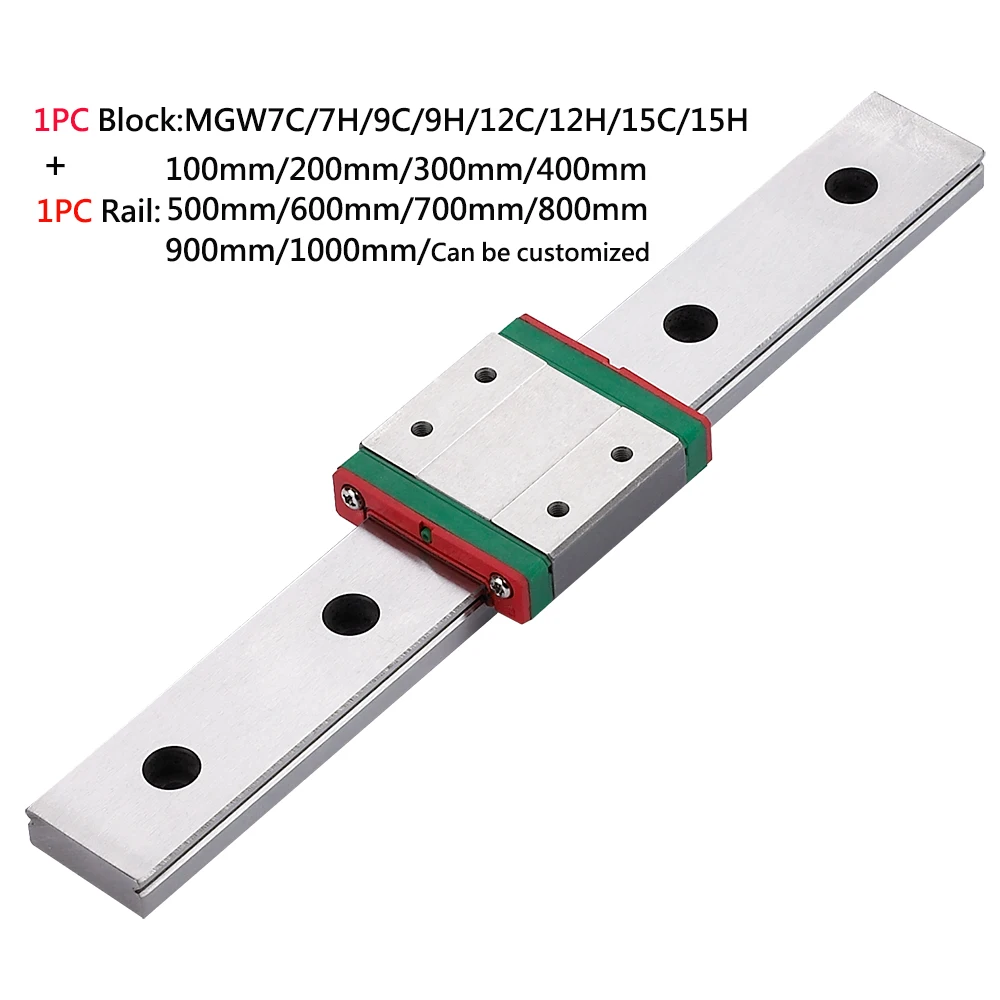 MGW7C MGW7H cnc части 14 мм линейные рельсы 200 300 500 высокоскоростные направляющие