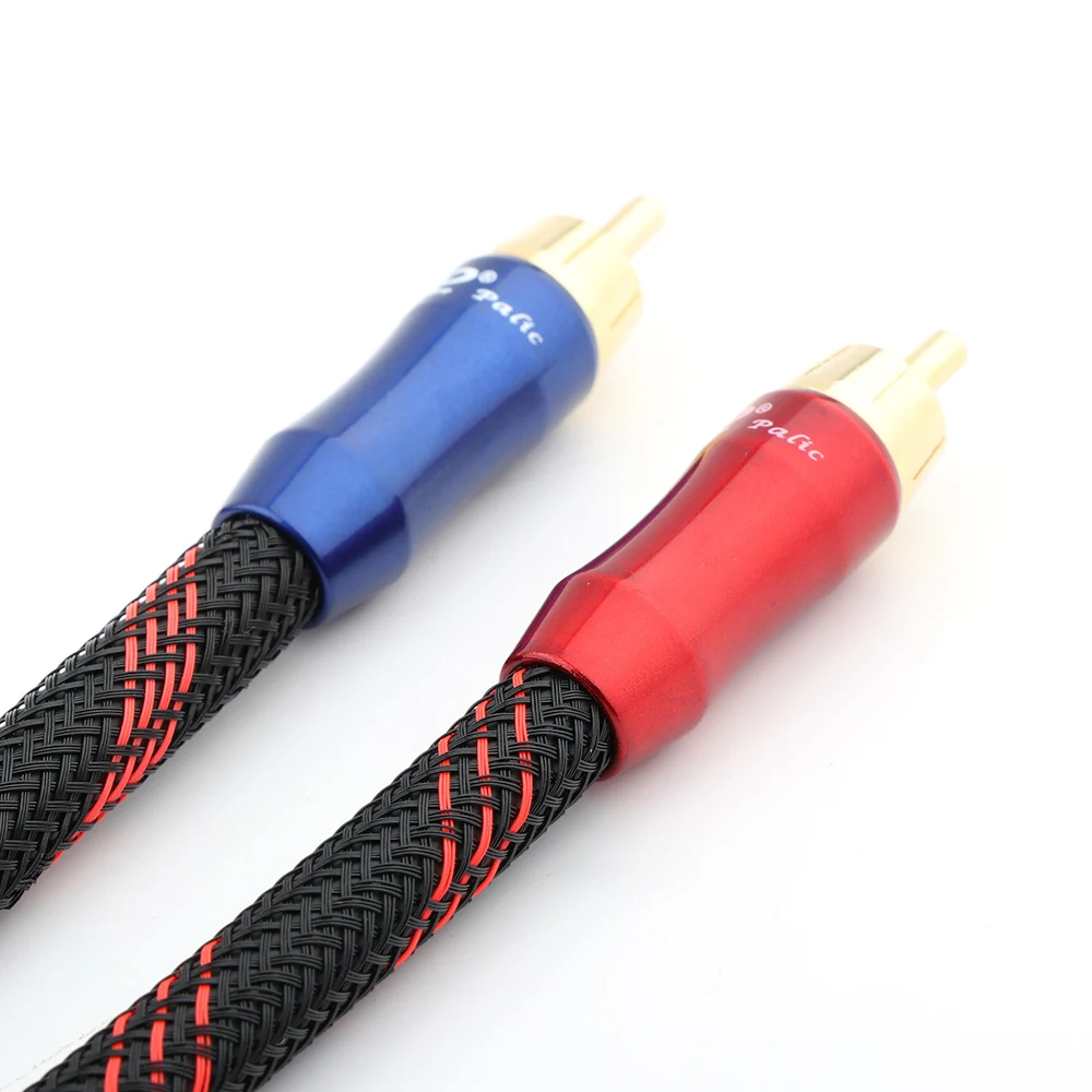 Медный кабель YTER X418 OCC RCA высокопроизводительный Премиум Hi Fi аудио для соединения
