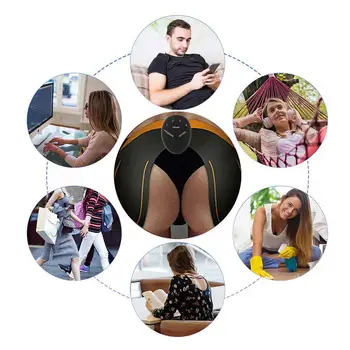 

Hip Bodybuilding Hip Sticker Outdoors Yoga Leather Orthopedic Motion Electric Trainer Health Beauty Slimming