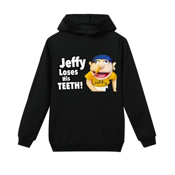 

2020 Autumn and winter children's cartoon Venom Jeffy Deadpool boys and girls cotton long-sleeved T-shirt hoodie coat clothing