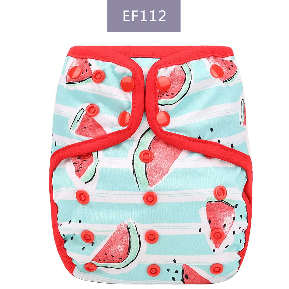 EF112-Diaper cover Elinfant моющаяся ткань детские подгузники крышка ПУЛ Водонепроницаемый Регулируемый пригодный для 8-35 фунтов популярные детские тканевые подгузники - Цвет: EF112-Diaper cover