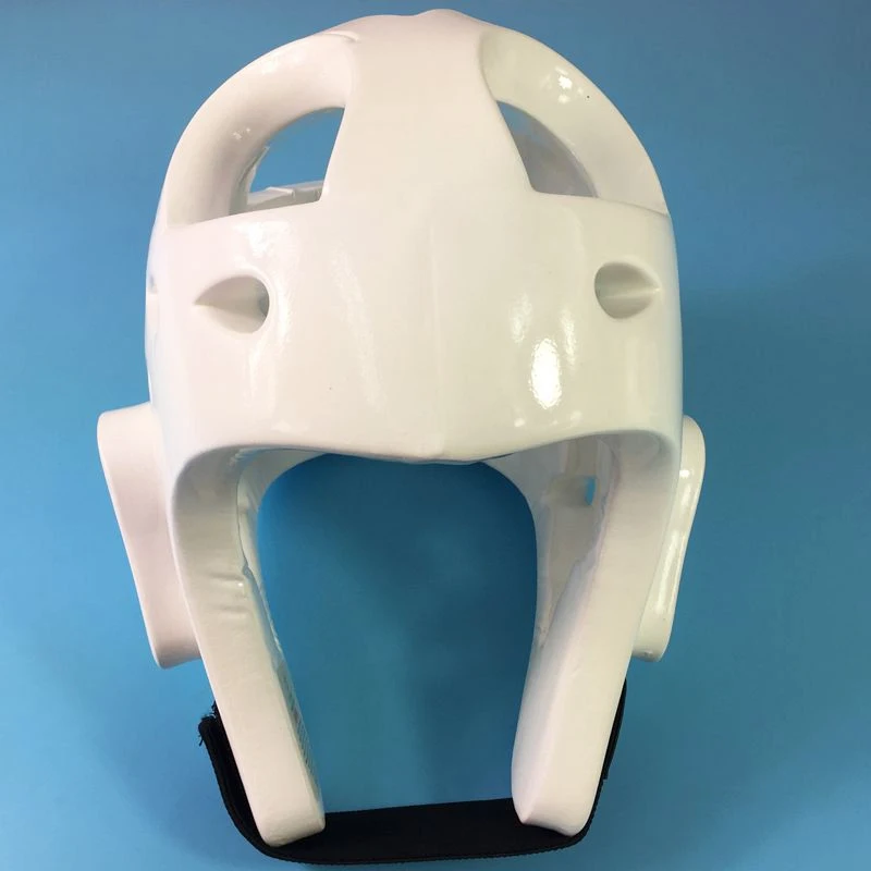 Взрослый белый шлем для тхэквондо каратэ Санда ММА защита головы охранник один раз формируя полиэфирное волокно боксерские спортивные головные уборы