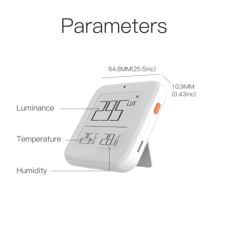 Temperatura e Sensor de Umidade com Tela Funciona com Vida Tuya Zigbee Wifi Casa Inteligente Led Suporte Vida App 20 com vida inteligente suporte zigbee vida inteligente app