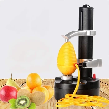 

Electric Peeler Automatic Rotating Apple Peeler Potato Peeling Multi-Function Stainless Steel Fruit and Vegetable Peeler