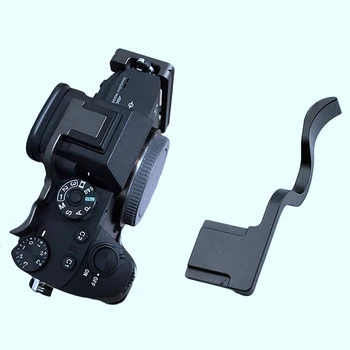 

1 Pcs Thumb Grip Hand Hot Shoe Cover Made Bracket Handle Buckle & 1 Pcs Aluminum Vertical L Bracket Tripod