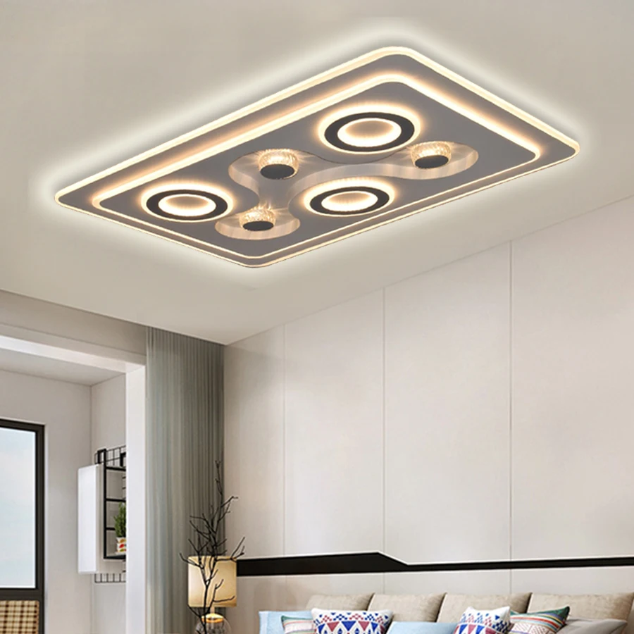 

2020 Popular Design LED Light Living Room Lustre Minimalism Modern Ceiling Lamp Home Decorative Metal Ceiling Light Fixtures