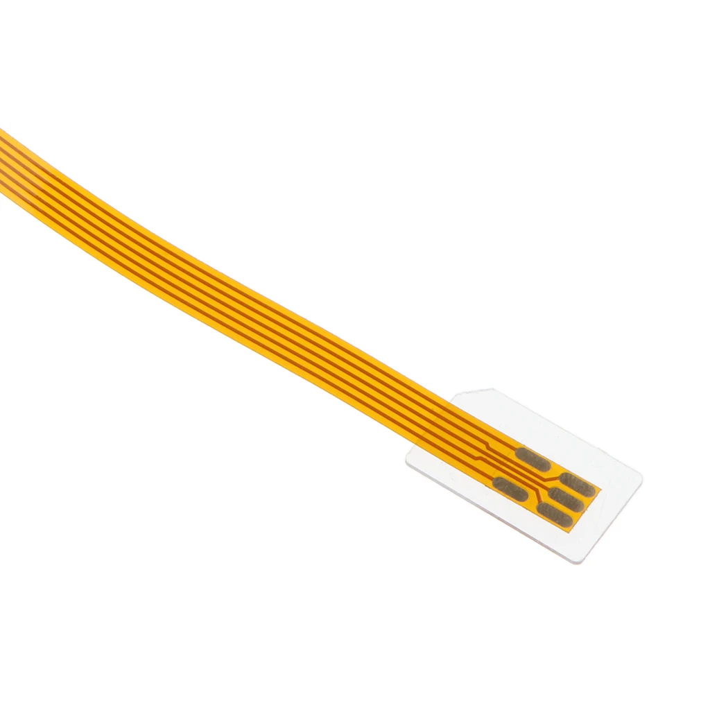 Universal SIM Card Adapter Converter with Simple Operation Golden for Phones