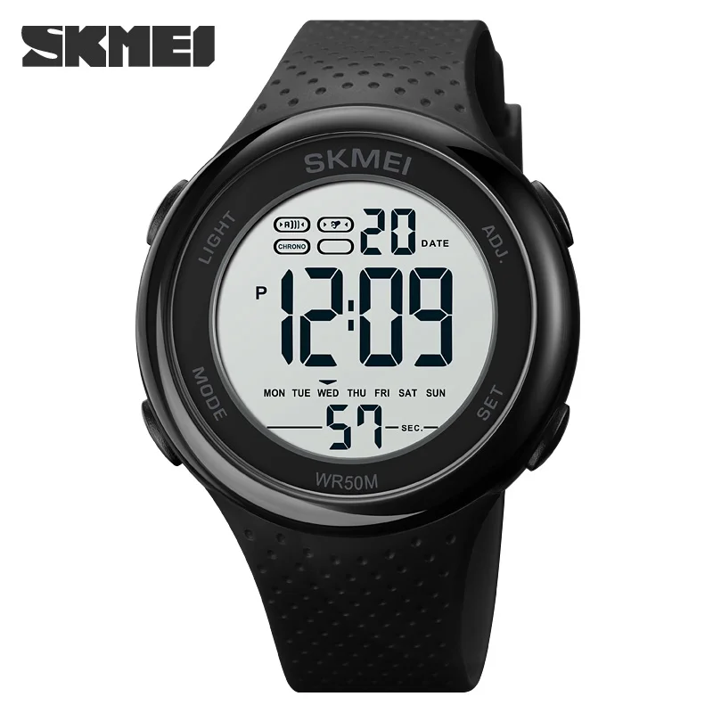 Luxury Men Watch Electronic Luminous Digital Watches Fashion Brand SKMEI Wristwatch Countdown Chronograph Clock Waterproof Hour 