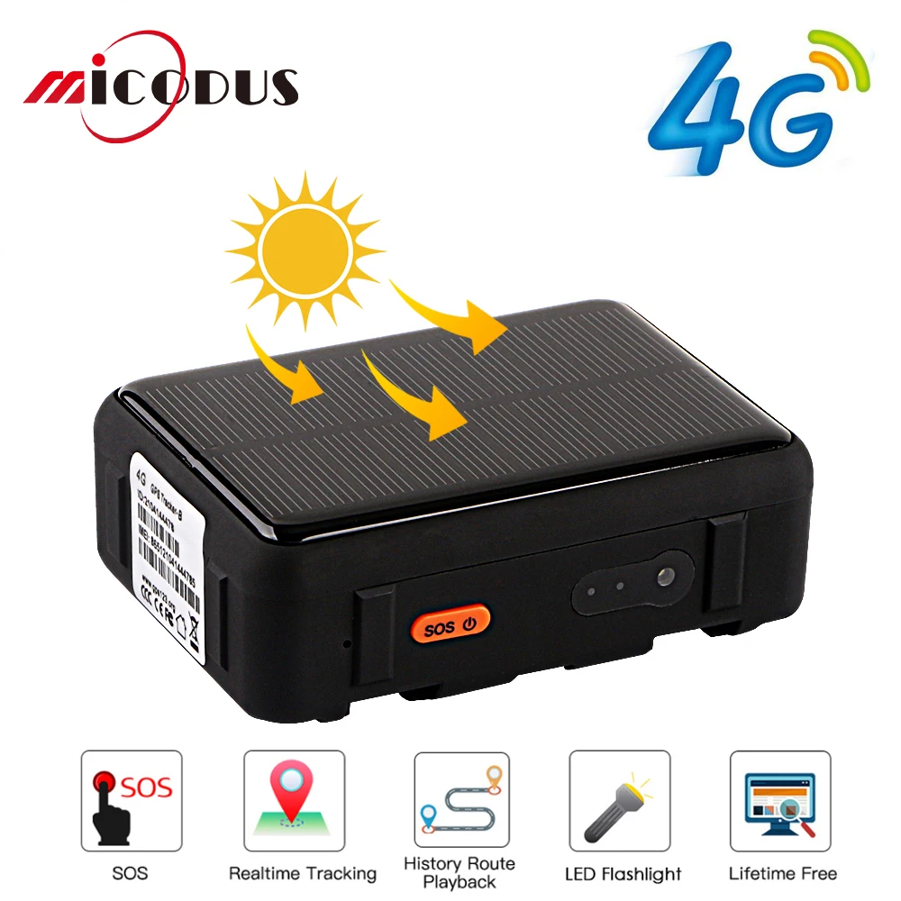 4G 3G GPS Tracker Car Solar Tracker Cow GPS Tracker Waterproof For Boat