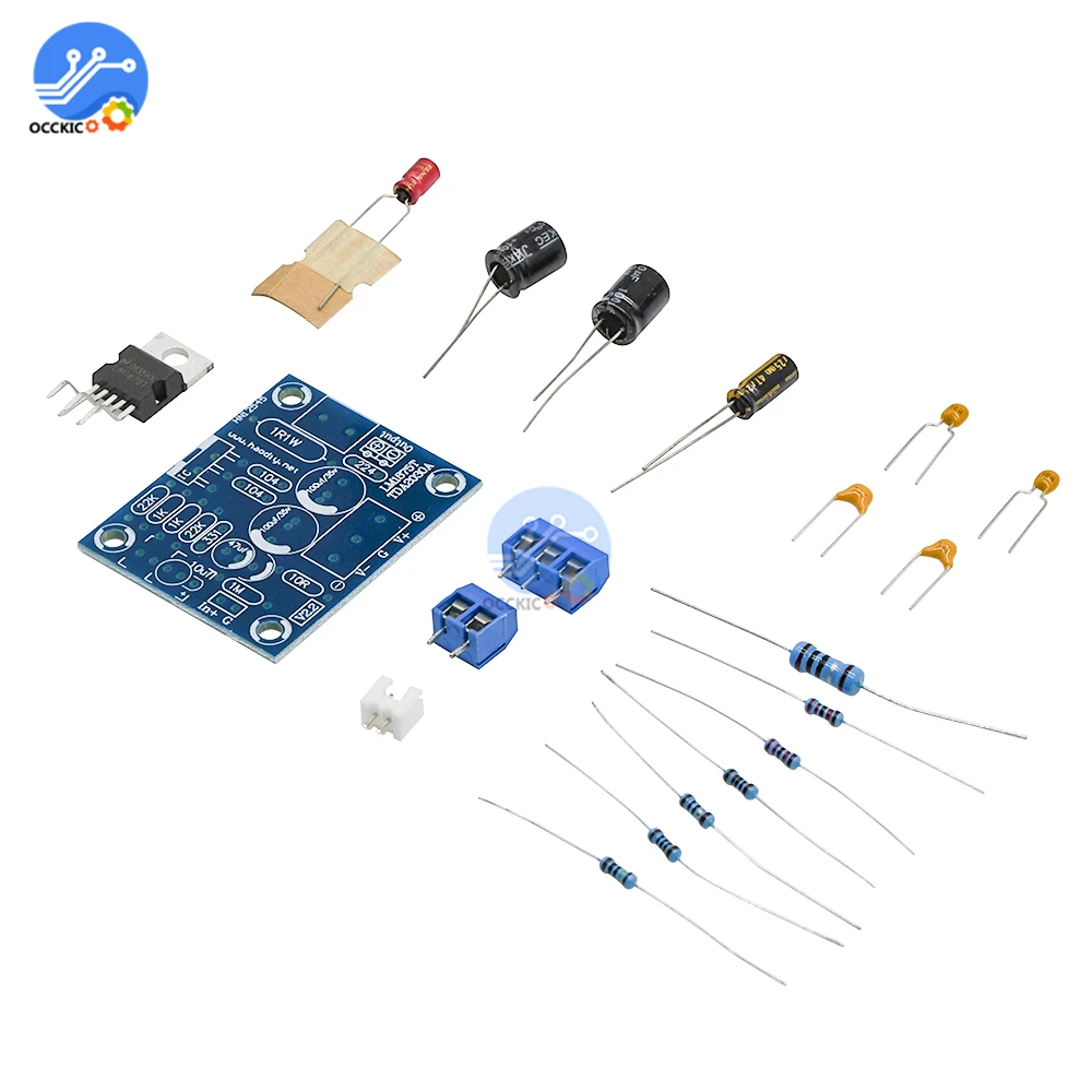 LM1875T моно усилитель плата аудио стерео HIFI звуковая для Arduino DIY спикер комплект