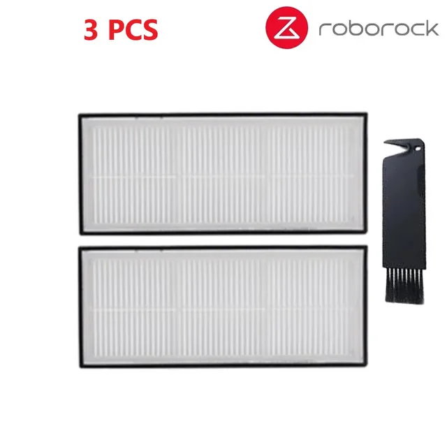Xiaomi Roborock S70 S7 S7Max T7S T7S Plus Main Brush Hepa Filter Mop Pad Vacuum Cleaner spare Parts Roborock S7 Accessories HEPA Filter X2