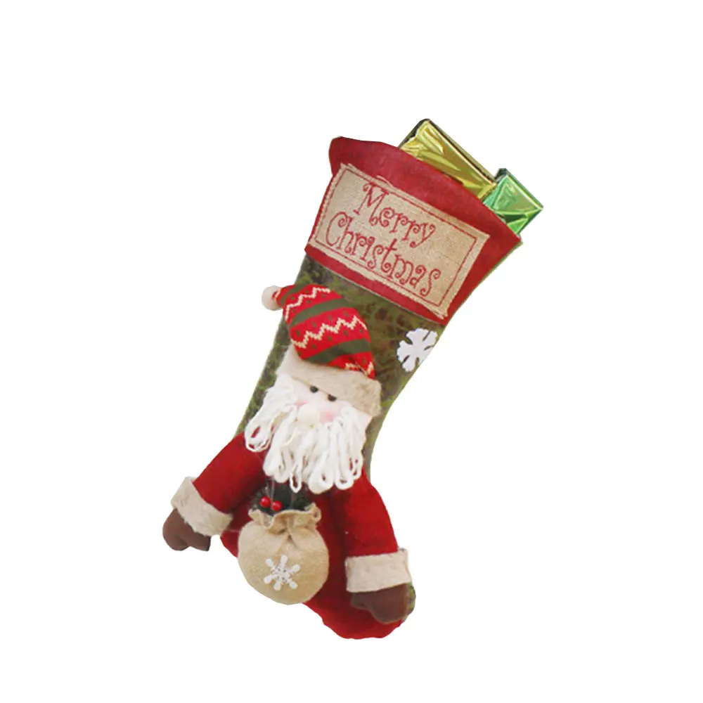 

Mini Merry Christmas Candy Bags Socks Sock Packet Gifts Decor New Year