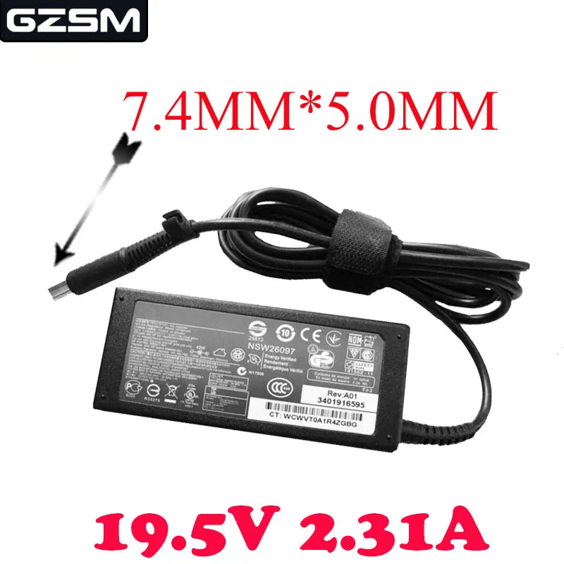 19 5 V 2.31A блок питания для ноутбука hp EliteBook 840 G1/J8U02UT 9470m D4Q42US # ABA адаптер HSTNN-DC35 696607-002