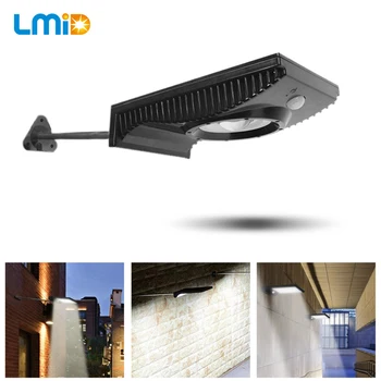 

Rechargeable COB Solar Lamp IP65 Waterproof PIR Motion Sensor Wall Solar Lamp Garden Led Solar Light Outdoor Night Security Bulb