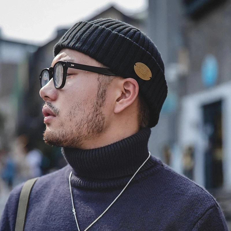 Beanies Hats Indigo Navy Solid Hat 