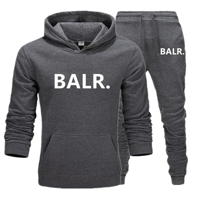 

Autumn Winter Men's Sets 2-Piece Hoodies + Pants Harajuku Sports Suits Casual Men / Women Sweatshirts Tracksuit Brand Sportswear