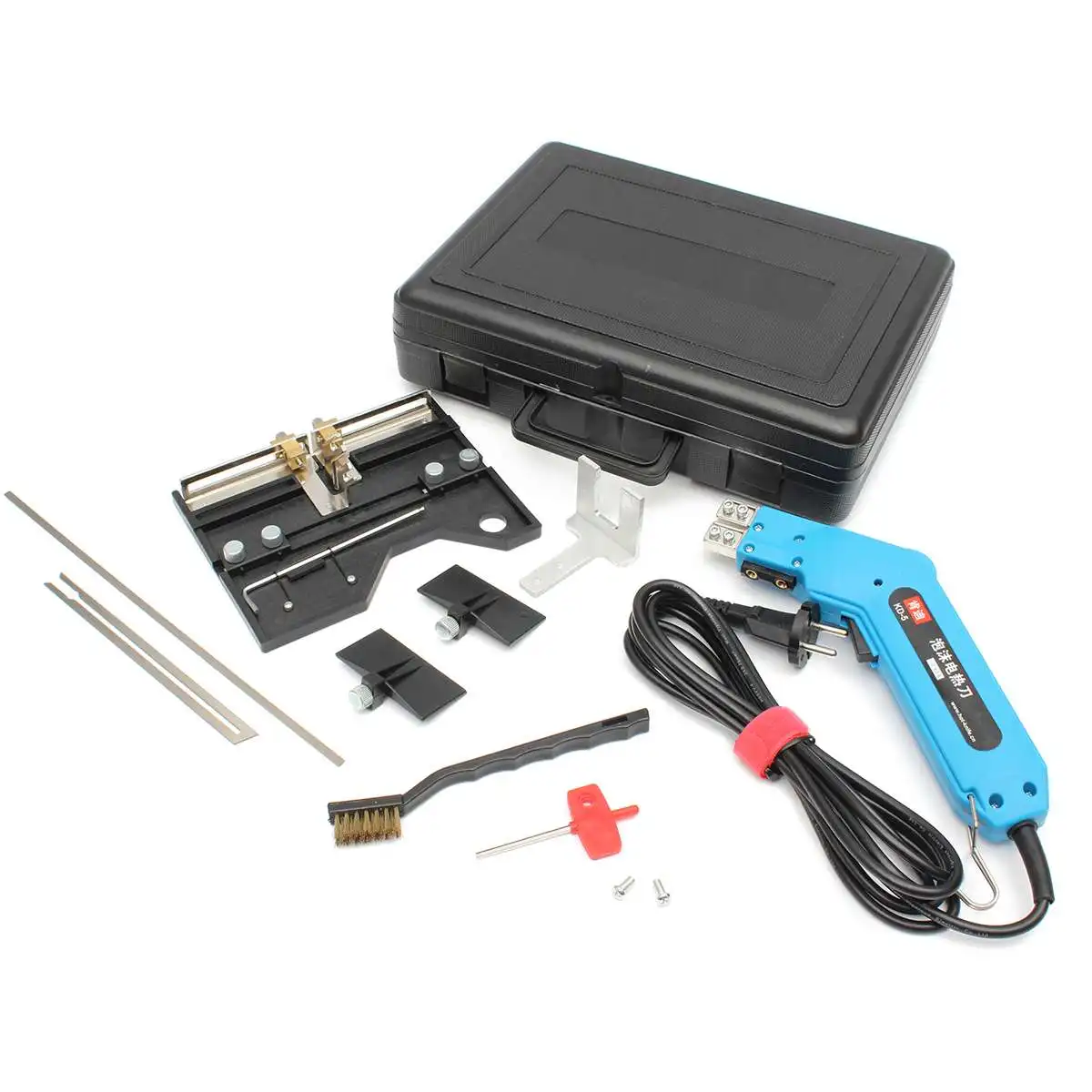 

230V/110V Large Groove Electric Foam Cutting Knife Heating Cutter Foam Carving Tool Electric Cutting Knife Blade Slotting Board
