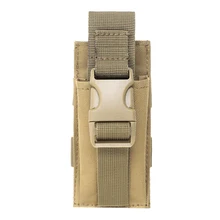 2 шт. Регулируемый Молл один Маг мешочек Военная переноска магазинная поясной кошелек загар