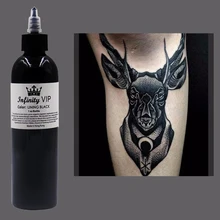 Чернила для татуировки, большая бутылка, цвет татуировки, профессиональная татуировка, черный материал, цвет 249 мл, инструменты для красоты, оборудование