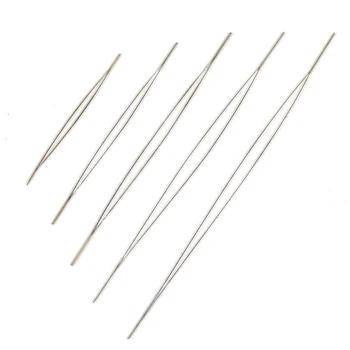 

4Pcs/Lot Stainless Steel Big Eye Beading Needles Easy Thread String Cord Pins For DIY Jewellry Making