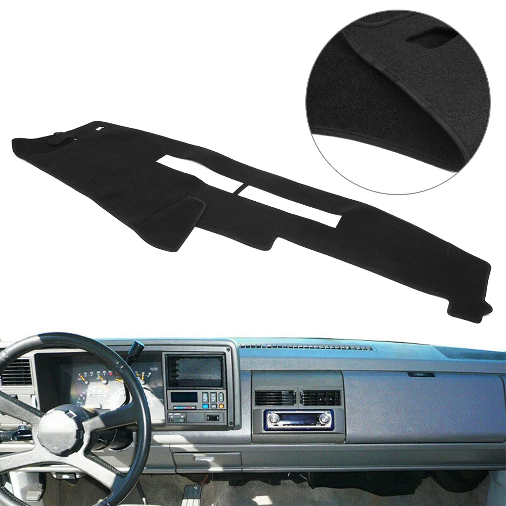 Dash Mat For Chevy Silverado 1988-1994 – Dashboard Cover For C1500 C2500 C3500 – Polyester Protector