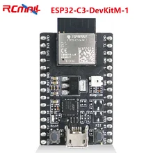 

ESP32-C3-DevKitM-1 ESP32-C3-DevKitC-02 Development Board Based On ESP32-C3-MINI-1 ESP32-C3-WROOM-02 Support Windows Linux macOS
