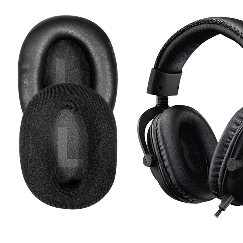 Almofada para Fones de Ouvido Substituição de Acolchoado para Logitech g Pro g Pro x Espuma de Memória de Couro Macio - Image 2