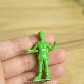 

Disney Toy Story 4 the Toy soldiers Q Version 5cm PVC Action Figures mini Dolls Kids Toys model for Children gift