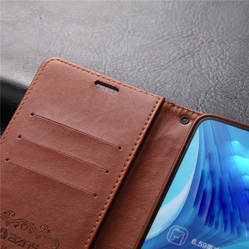 Для huawei P Smart Z чехол Модный Флип PU кожаный чехол-подставка для huawei P Smart Z Книга Стиль чехол для телефона