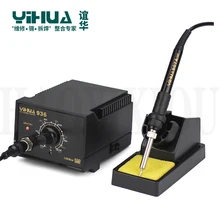 YIHUA 936 110 В/220 В Антистатическая электрическая сварочная машина, бессвинцовая паяльная станция с контролем температуры, паяльная станция