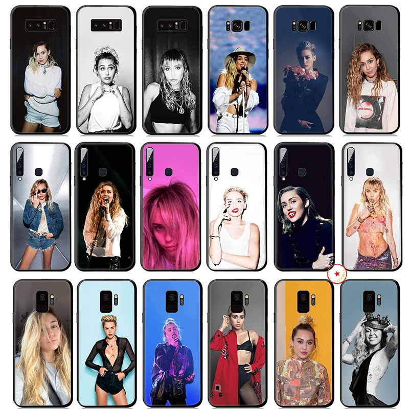 Мягкий силиконовый чехол Miley Cyrus для samsung Galaxy S10 S10e S9 S8 Plus S7 Edge Note 10 9 8 |