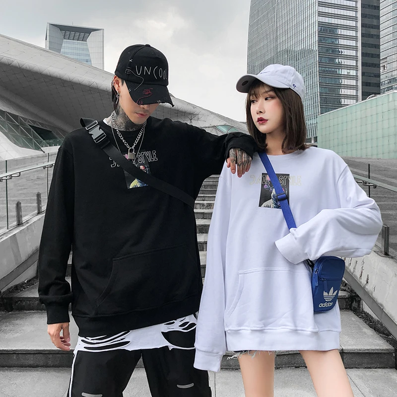 Harajuku хип хоп мужские толстовки Женская повседневная одежда пальто с принтом брендовая мужская флисовая Модная Верхняя одежда Толстовка 5JAMB