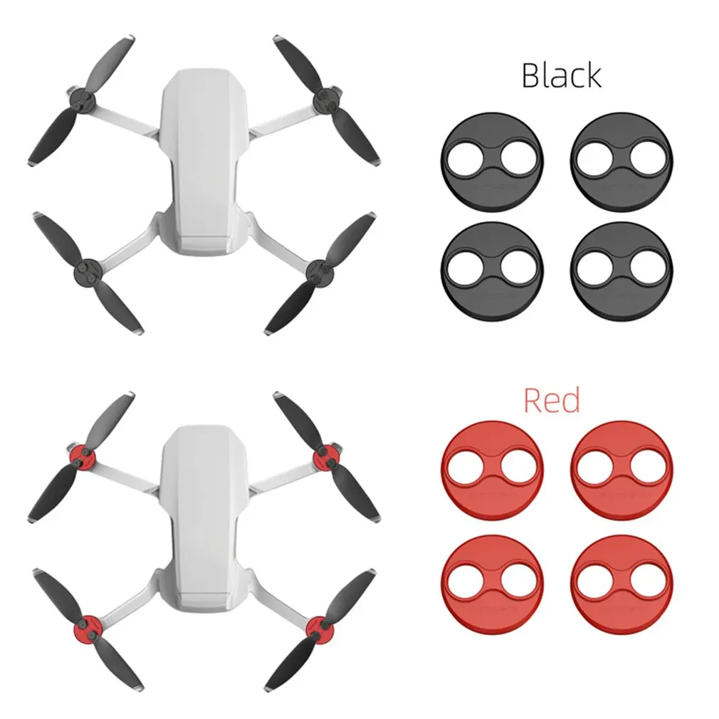 4 шт. крышка двигателя Кепки для DJI Mavic мини-Дрон пылезащищенный двигатель защитная аксессуар алюминиевый светильник, без застежек