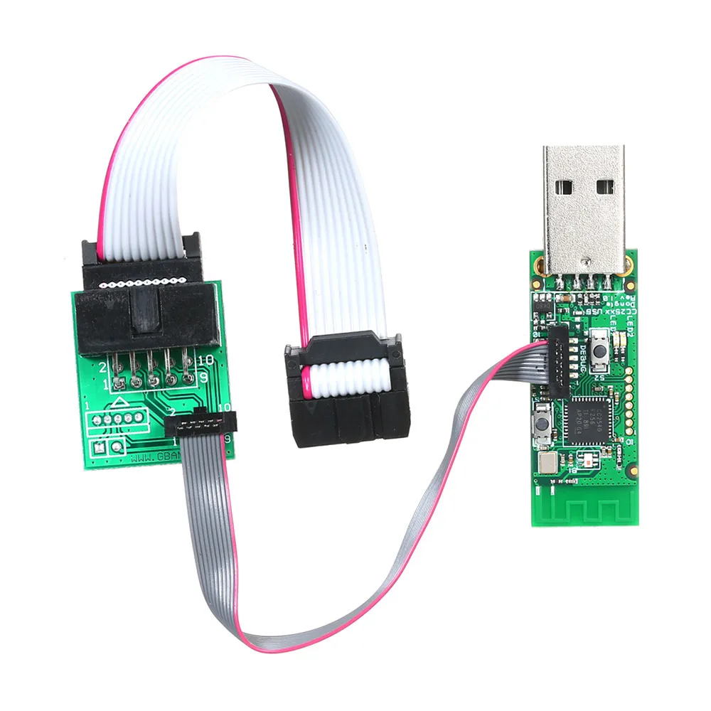 Кабель загрузчика Bluetooth CC2540 Zigbee CC2531 Sniffer USB программист провод скачать разъем для