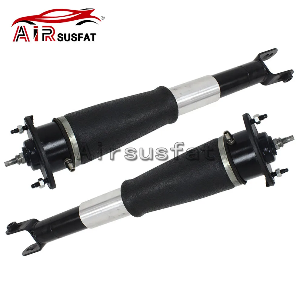 Pair Rear Air Suspension Shock Absorber Airmatic Damper Strut with Electric For Cadillac SRX