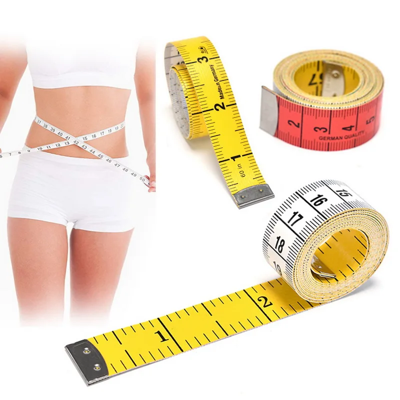 

1.5M Sewing Measuring Ruler Tape Body Measuring Ruler Sewing Tailor Tape Measure Mini Soft Flat Centimeter Ruler Meter Tool