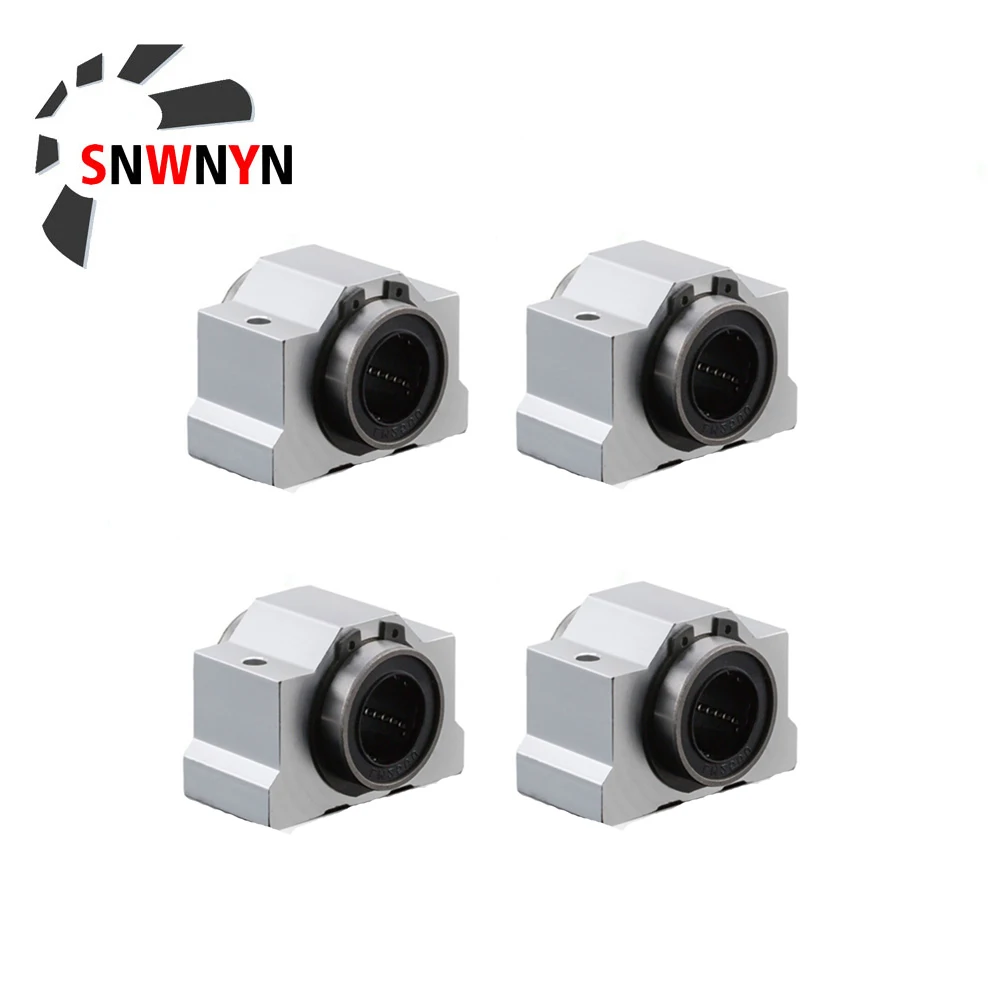 4 шт. SC10VUU SC10V SCV10UU SCV10 линейный подшипник опорный блок DIY для 10 мм линейных