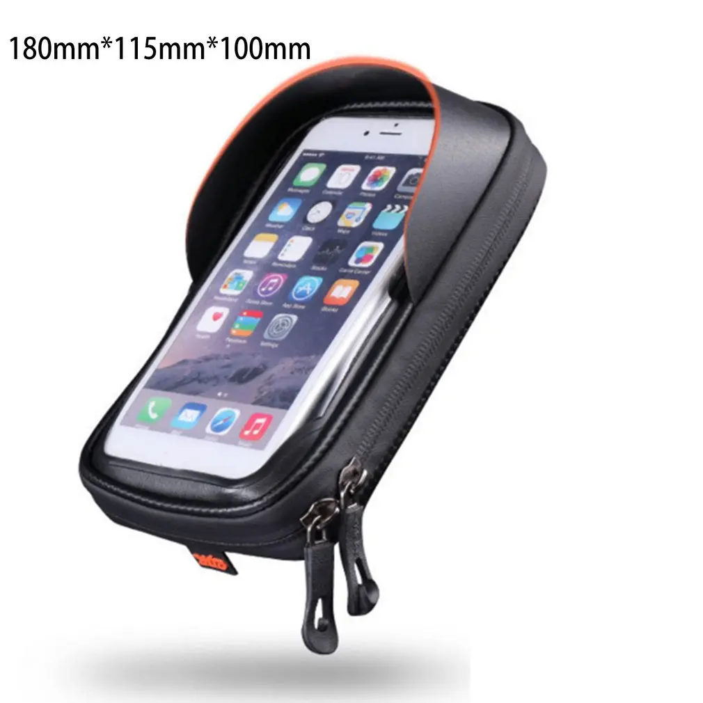 Bag mobile phone bracket package navigation bicycle riding equipment accessories universal front bag