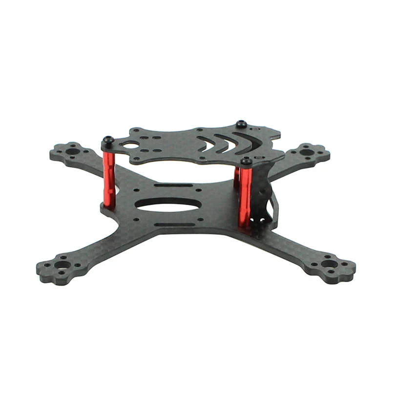 JMT 110mm Wheelbase Racing Frame 3K Carbon Fiber Freestyle Stretch X Frame Kit For FPV RC Drone