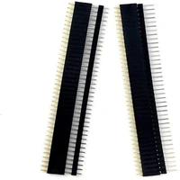 20 Pcs 10 Pairs 40 Pin 1x40 Single Row Male And Female 2.54 Breakable Pin Header PCB JST Connector Strip For Arduino DIY Kit - Image 4