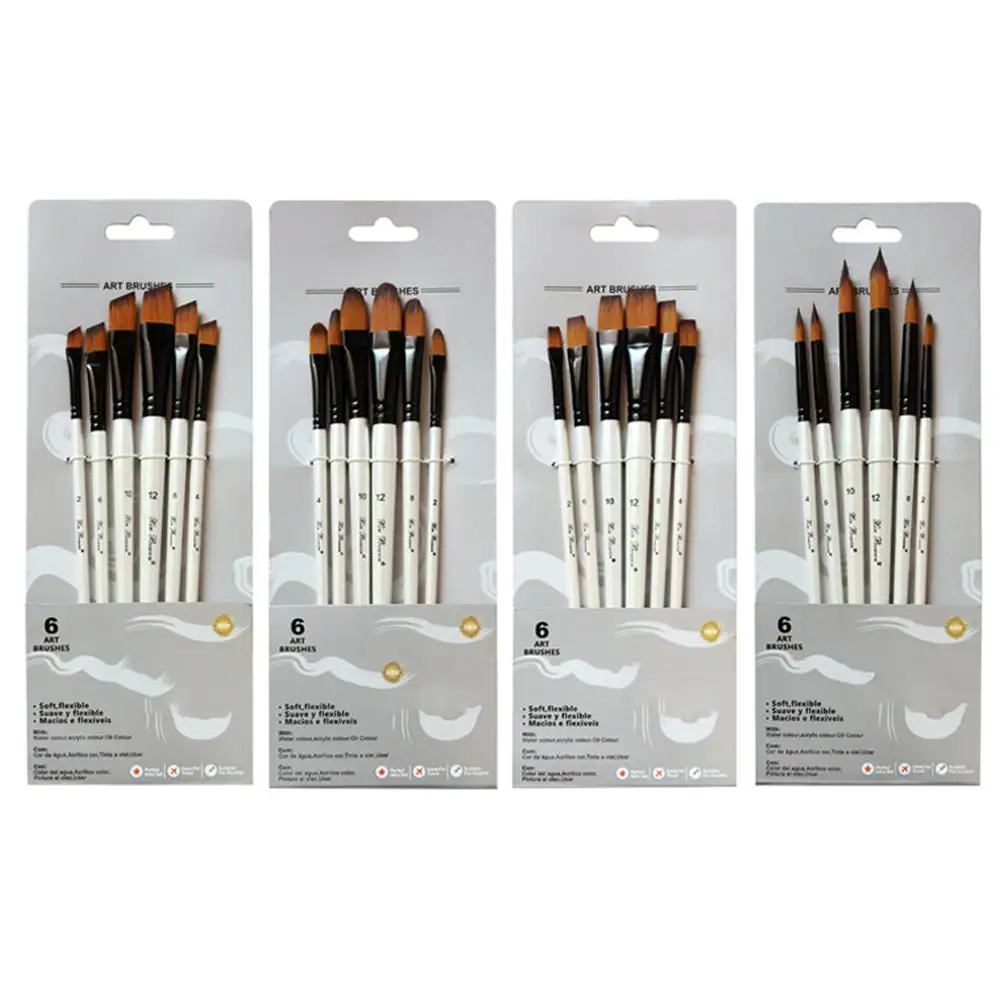 6 шт ювелирные изделия из жемчуга белого деревянным столбом двухцветная