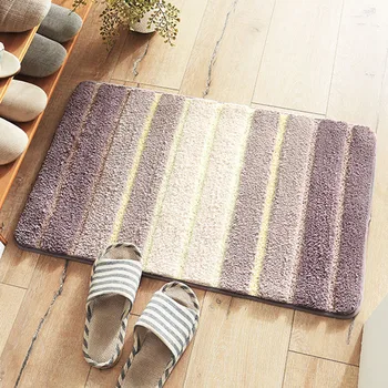 

Bathroom Kitchen Entrance Door Mat Absorbent Floor Mat Super soft Anti-slip 40x60cm/50x80cm for Toilet
