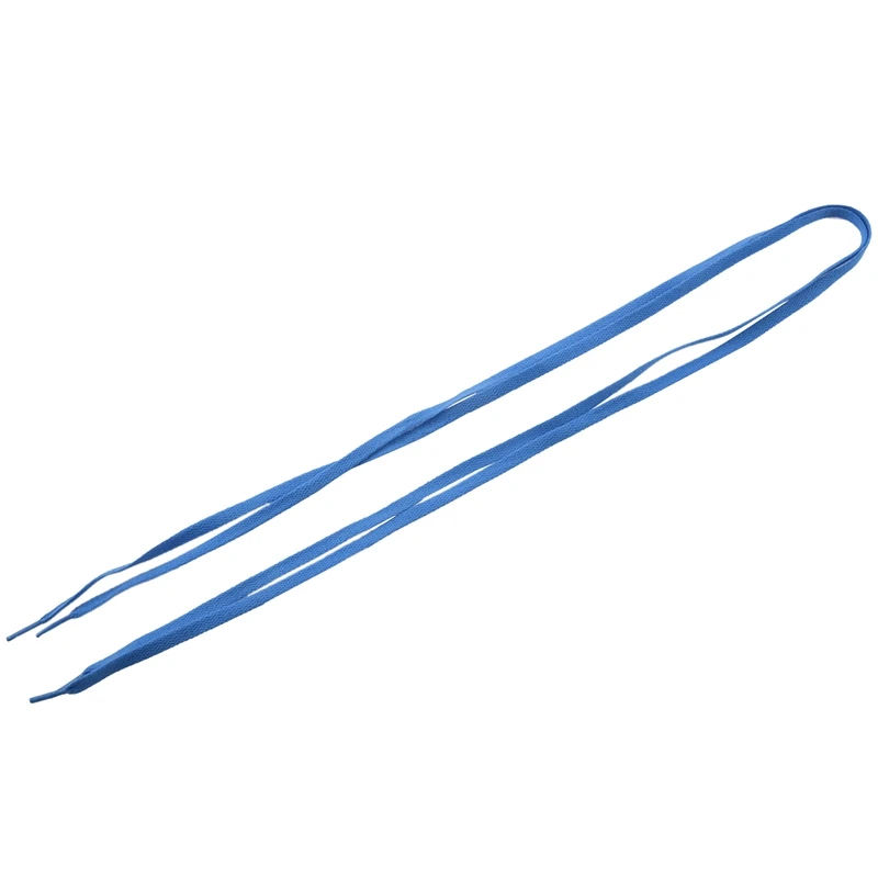 Sky Blue JHD-4" твердые плоские шнурки для кроссовок - Цвет: Sky Blue