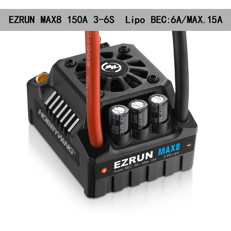 Hobbywing EzRun Max8 v3 150A ESC 4274 and 4268 fully waterproof brushless Motor