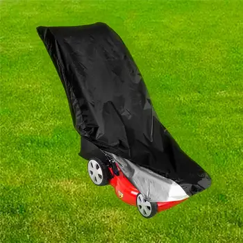 

Waterproof Weather UV Protector for Push Mowers Polyester Lawn Mower Cover Universal Fit Shade Garden Supplies High Quality