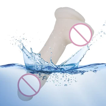 IKOKY Super Soft Simulation Small Dildo Fake Penis Inverted Model Realistic Dildo Female Masturbation Device Sex Toys for Woman 2