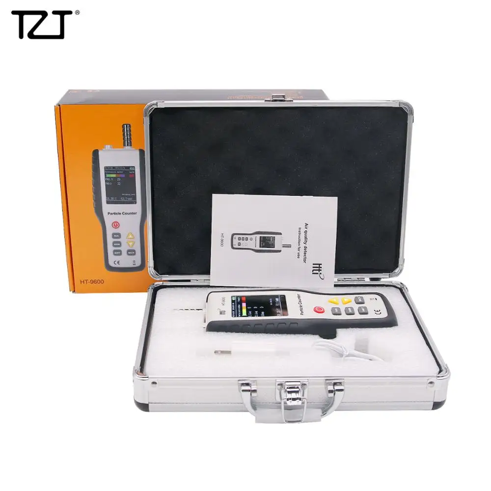 Детектор качества воздуха TZT HT9600 PM2.5 счетчик частиц газоанализатор измеритель