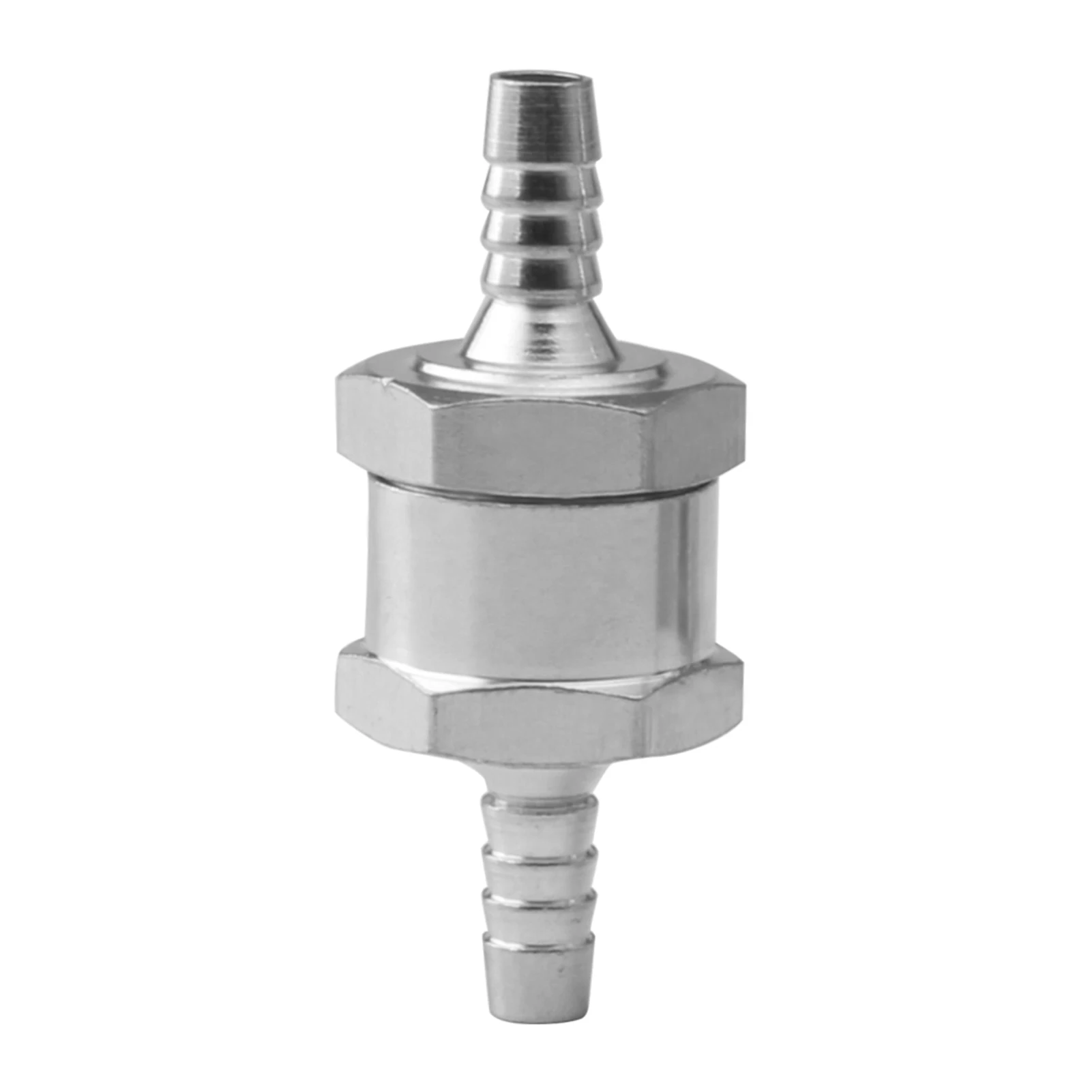 Aluminum Alloy Car One Way 6/8/10/12mm Valves Aluminium Alloy Fuel Non Return Check Valve One Way Fit Carburettor