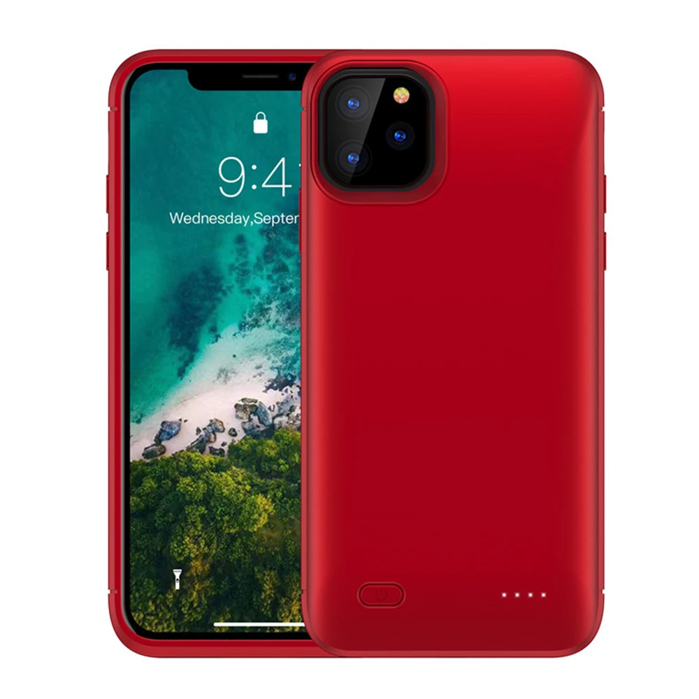 Для iPhone 11 Pro Аккумулятор Max чехол для iPhone 11 Pro power Case расширяемый аккумулятор блок питания противоударный чехол для iPhone 11